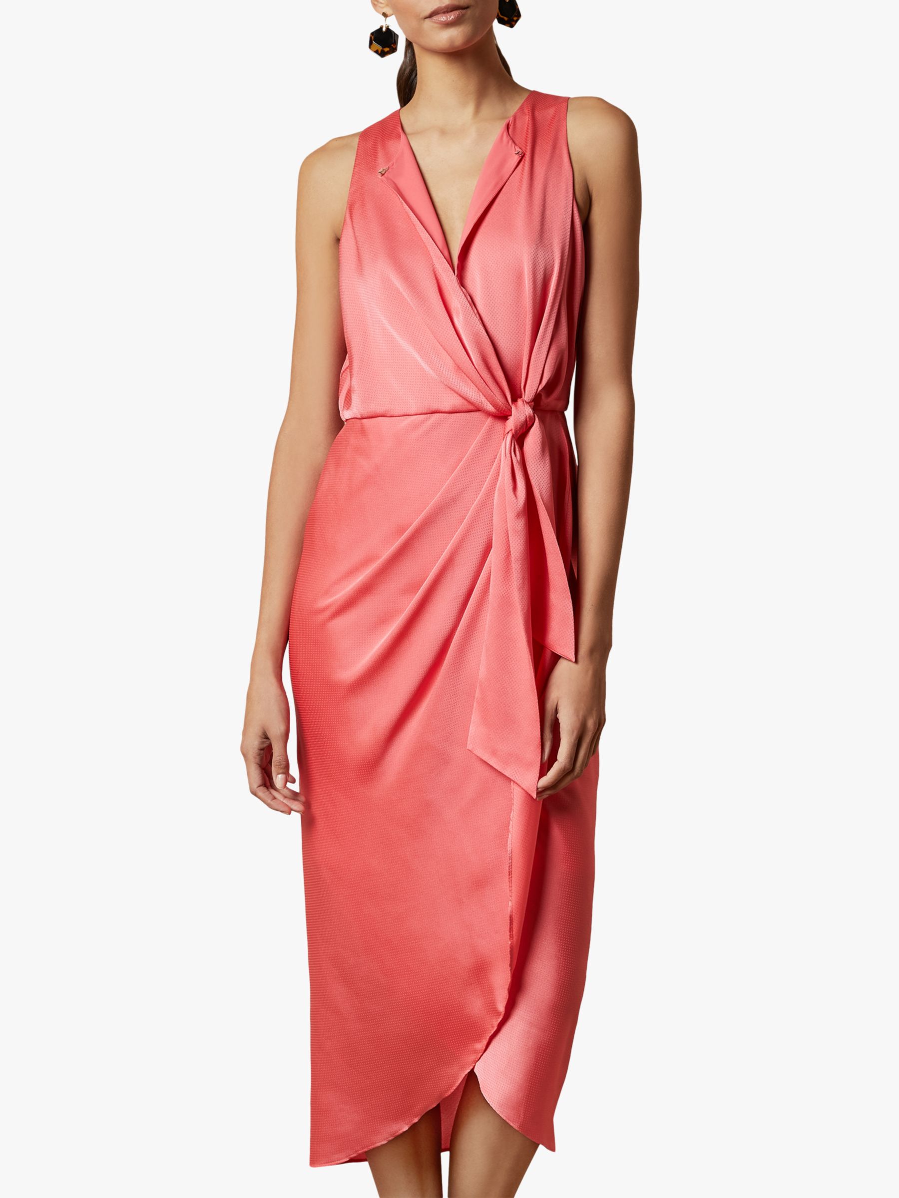 ted baker pink and red dress