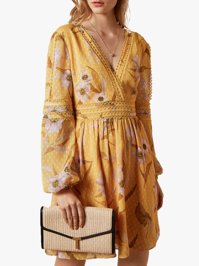 Ted baker 2025 dress yellow