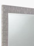 John Lewis Blanca Rectangular Wall Mirror, Grey