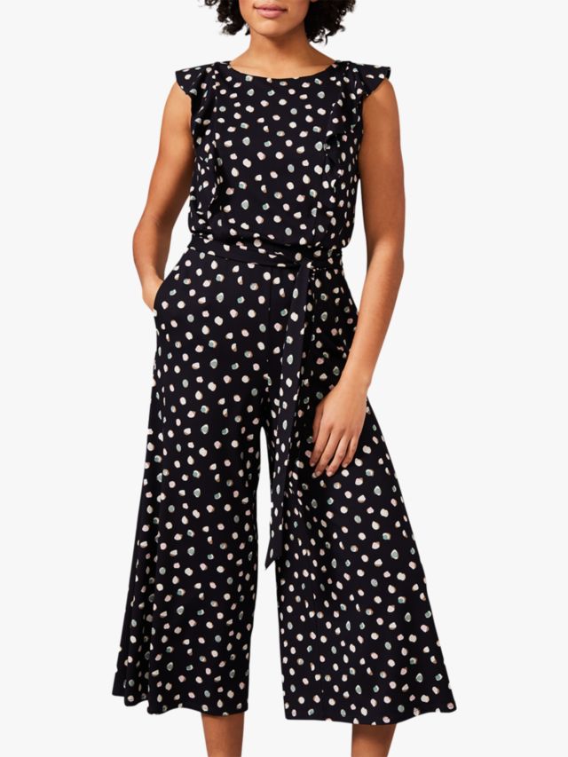 Spot store print jumpsuit