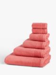 John Lewis Ultra Soft Cotton Towels, Watermelon