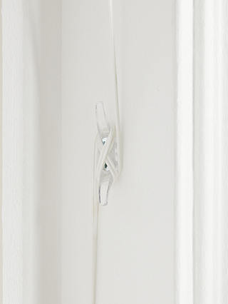 John Lewis & Partners Wood Venetian Blind, 35mm Slats, White, W60 x Drop 160cm