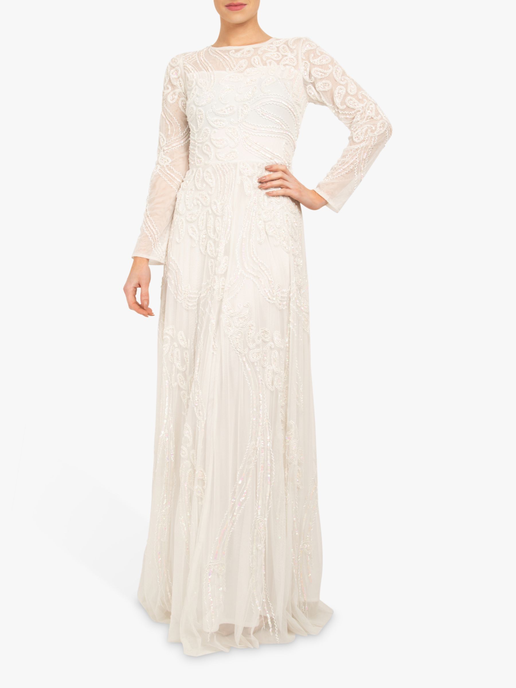 john lewis long sleeve maxi dress