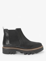 Kin Paisley Leather Flatform Chelsea Boots