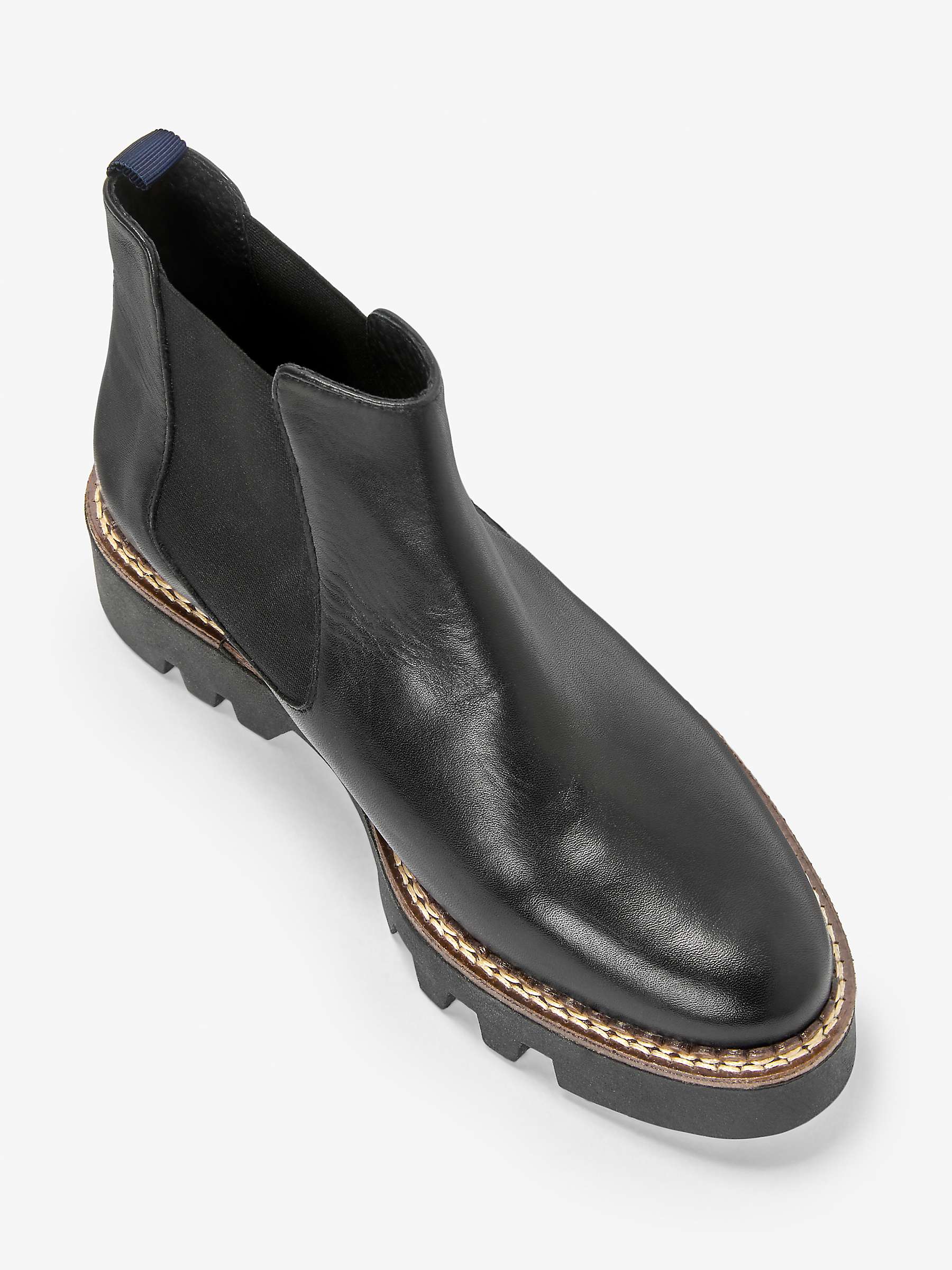 Buy Kin Paisley Leather Flatform Chelsea Boots Online at johnlewis.com