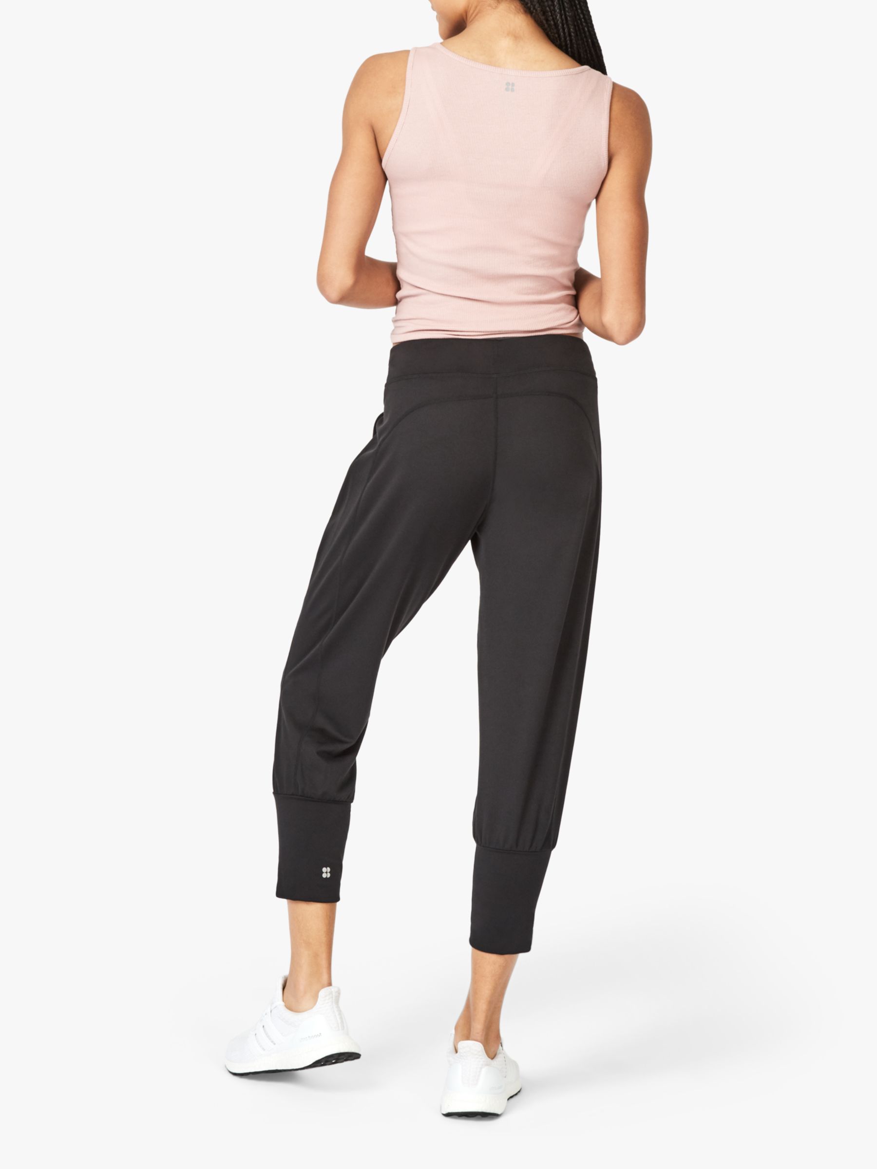 Sweaty Betty Gary Cropped Yoga Pants, Black, XXS