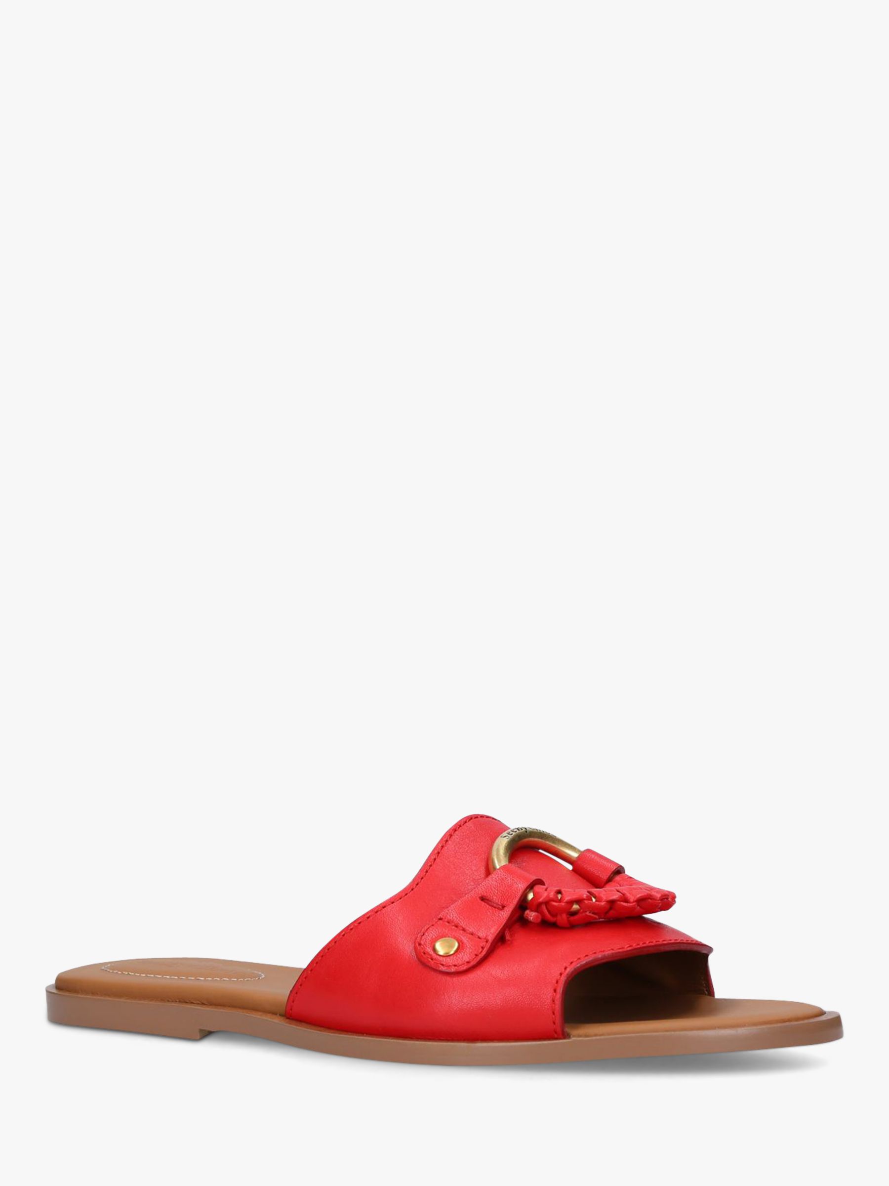 See By Chloé Ring Leather Sliders