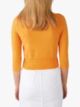 Pure Collection Cashmere Boyfriend Cardigan, Apricot