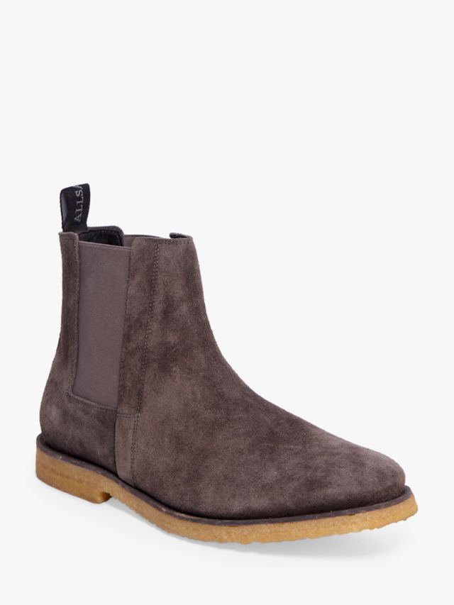 Charcoal suede store chelsea boots