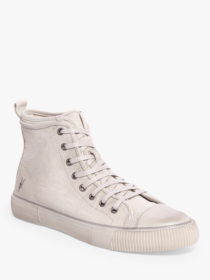 AllSaints Rigg High Top Canvas Trainers