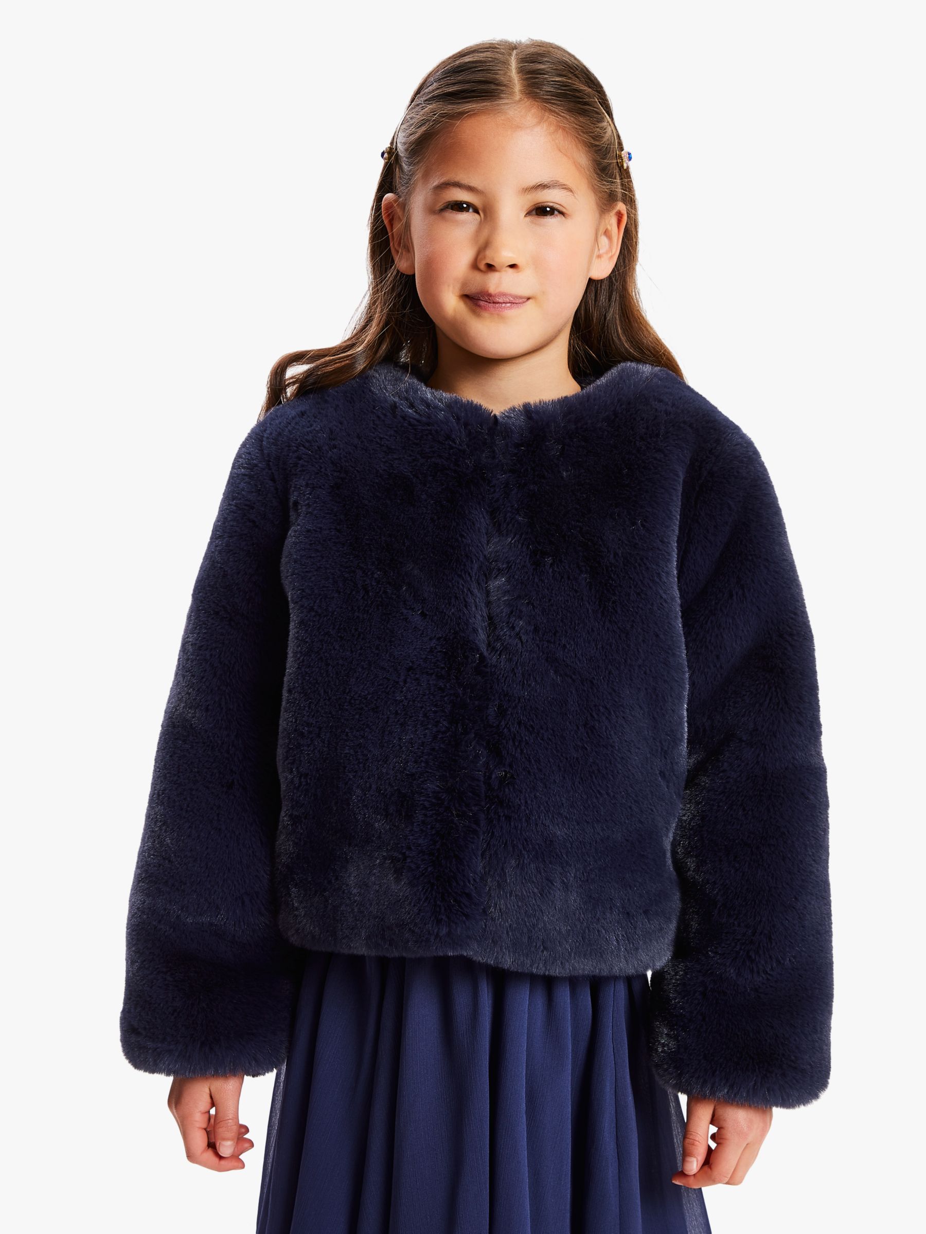 navy girls coat