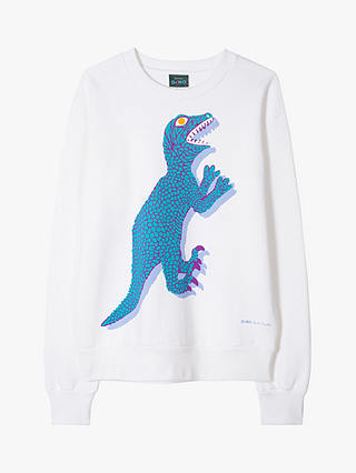 PS Paul Smith Dinosaur Sweatshirt, White