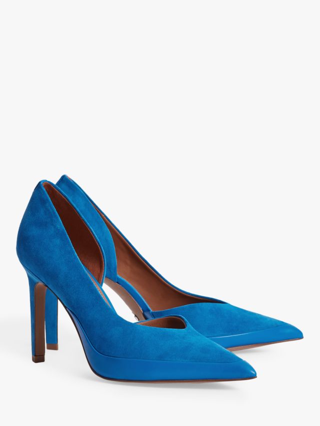 Electric blue store court shoes