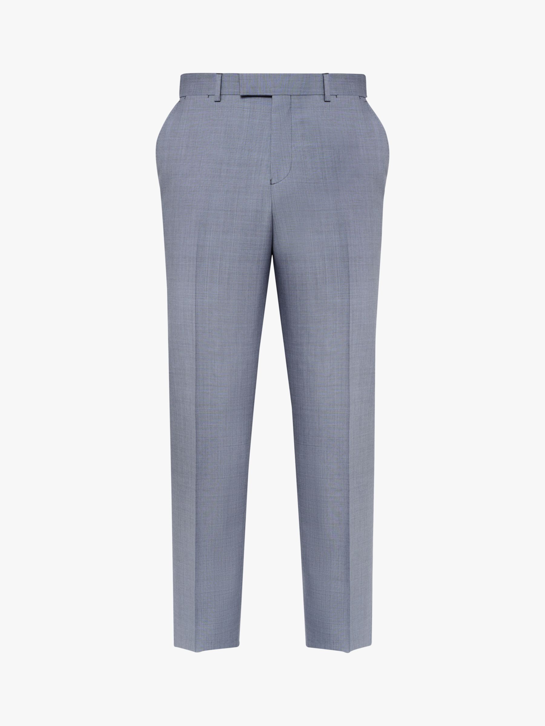 Jaeger Slim Melange Smart Trousers, Grey