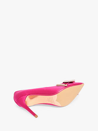 Ted Baker IInesi Stiletto Heel Court Shoes, Hot Pink