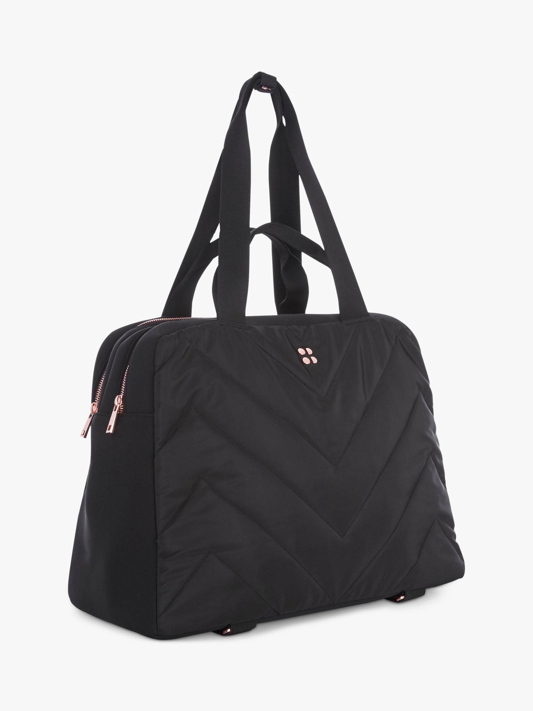 SWEATY BETTY Icon Luxe Kit Bag - Black