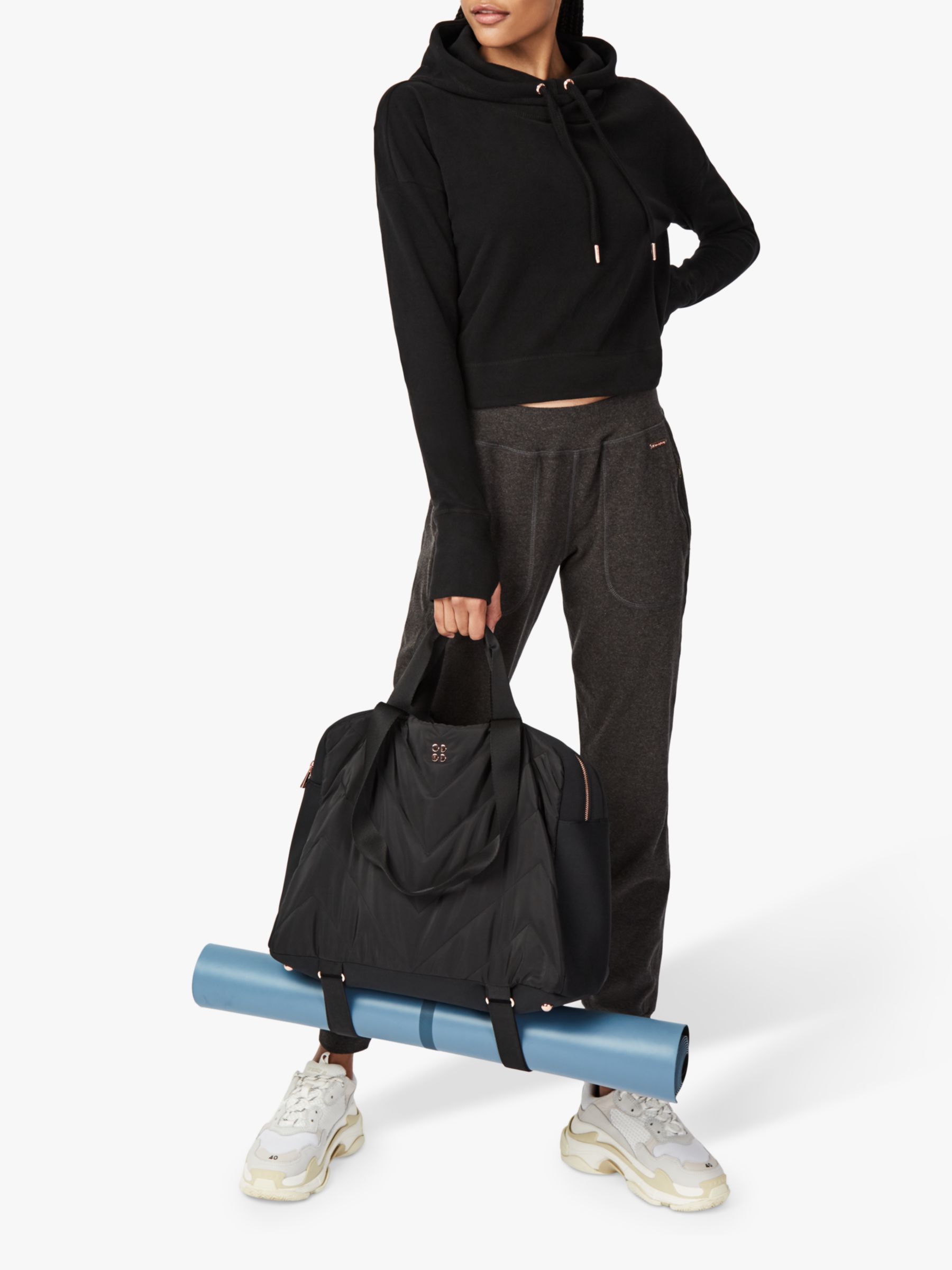 Sweaty Betty Icon Luxe Kit Quilted Gym Yoga Bag