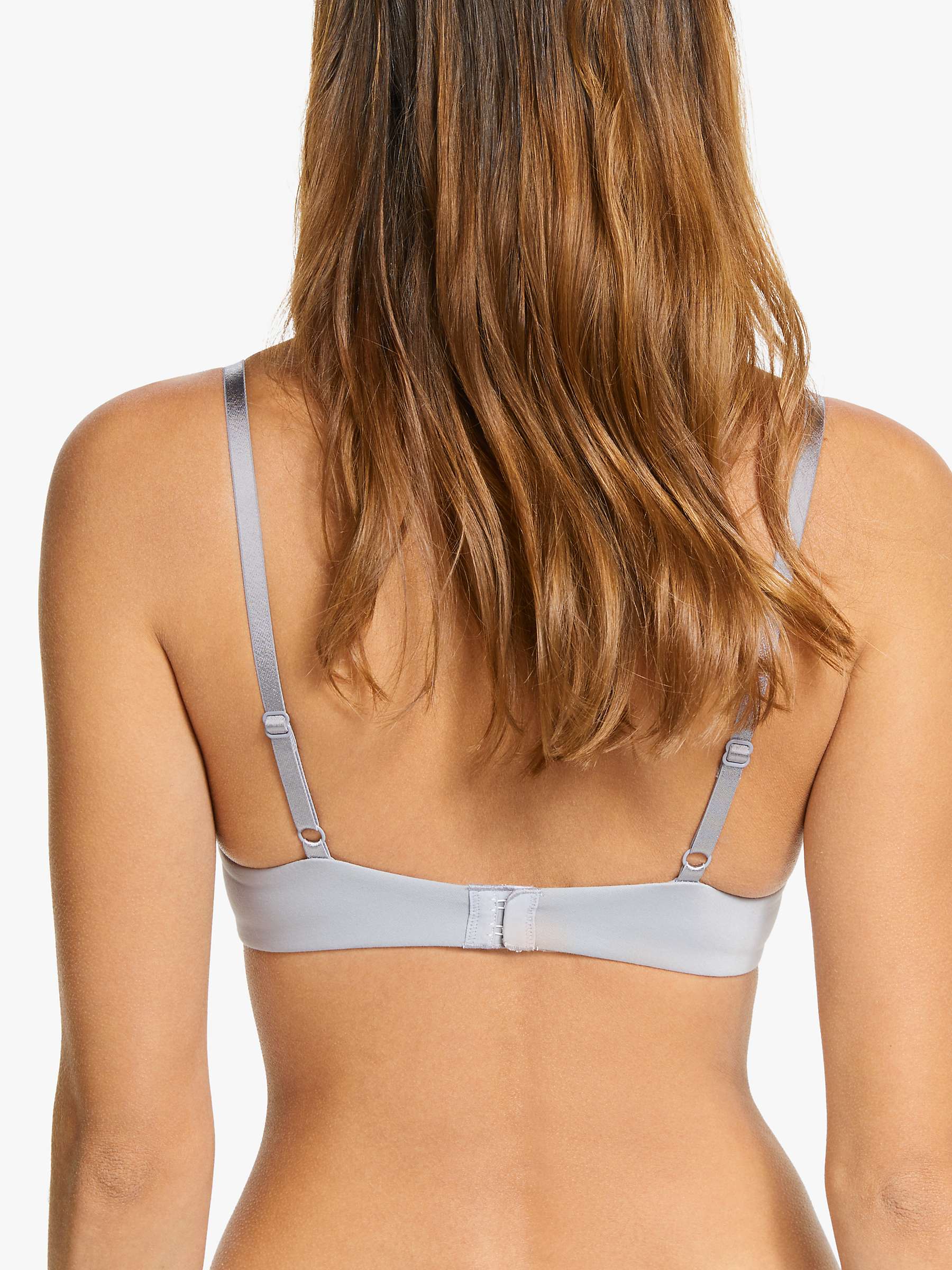 Buy John Lewis ANYDAY Willow Non-Wired Bra, Grey Online at johnlewis.com