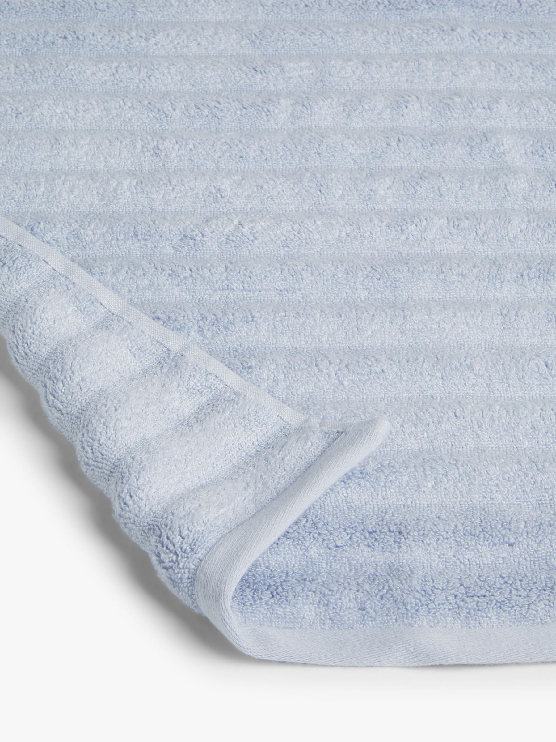 John Lewis Luxury Spa Face Cloth (Set of 2), Pale Pacific