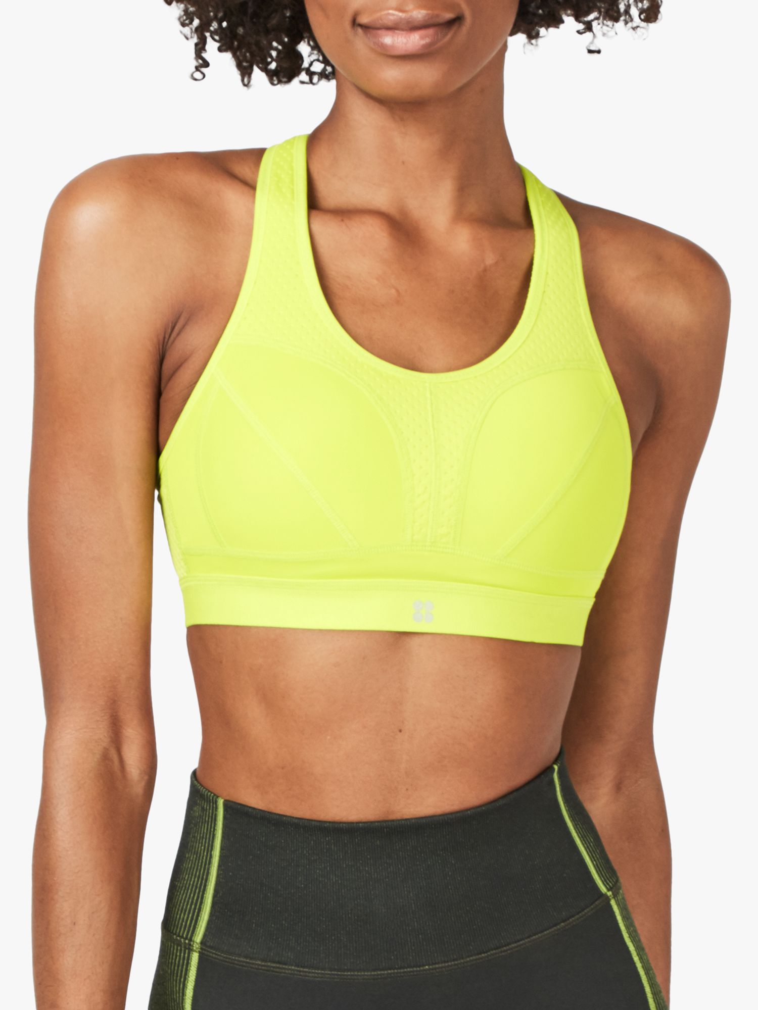 sweaty sports bra