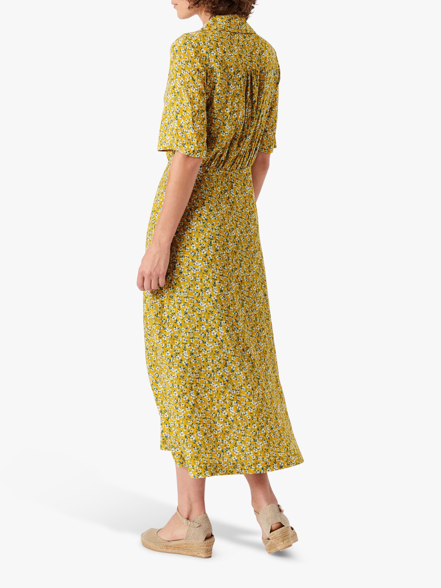 Brora Liberty Tea Floral Maxi Dress, Maize Flower