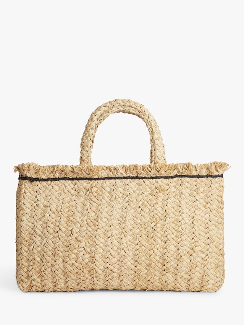 large raffia bag