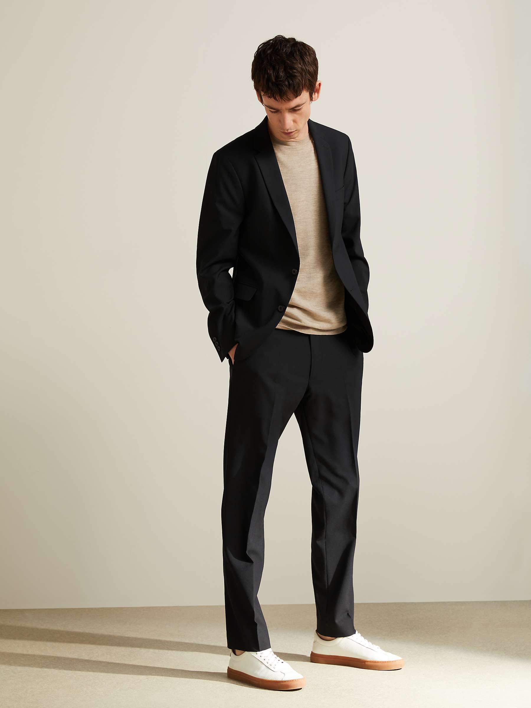 Buy John Lewis Made with Care Slim Fit Suit Jacket, Black Online at johnlewis.com