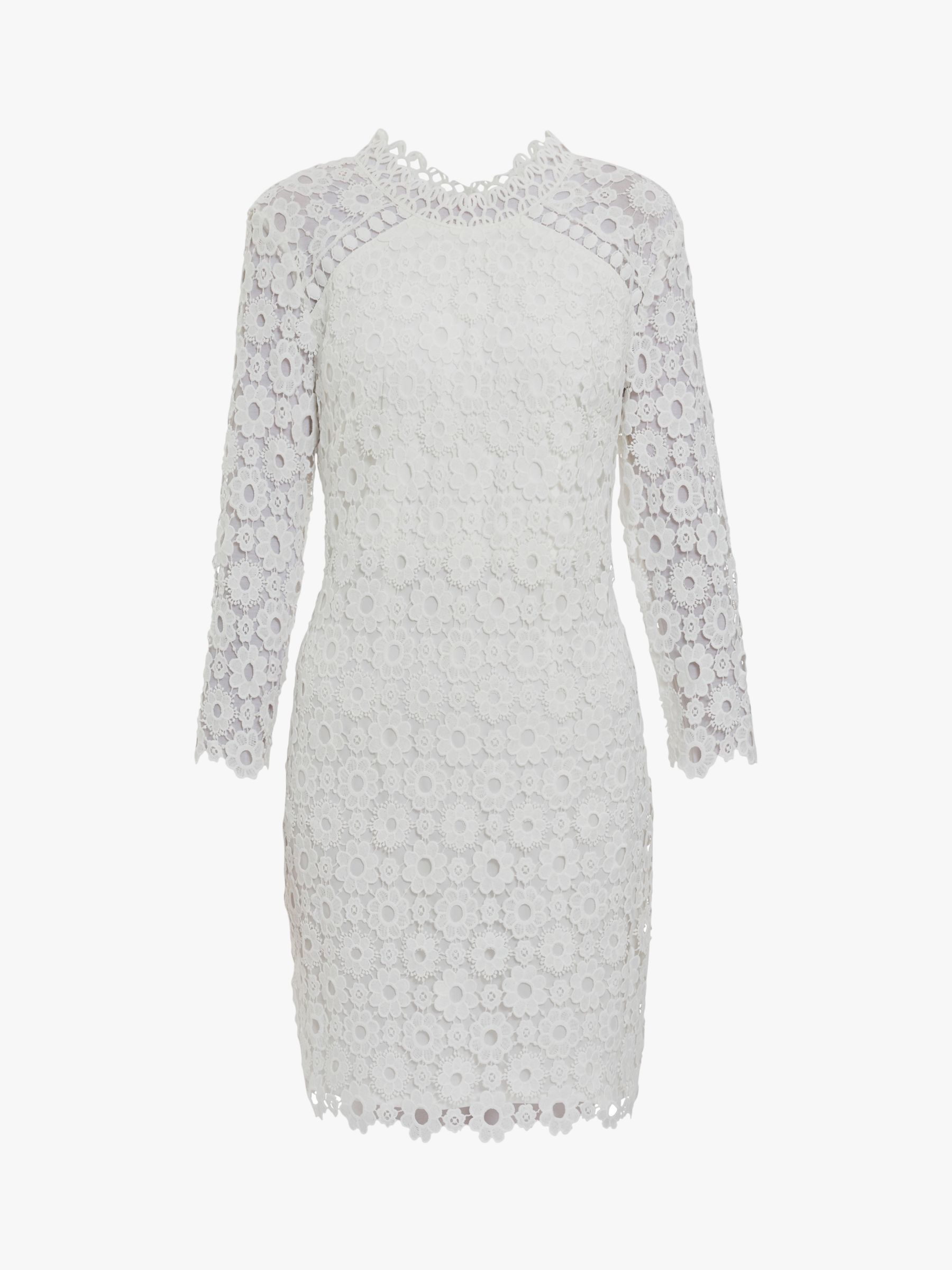 Gina Bacconi Makaya Lace Dress, White