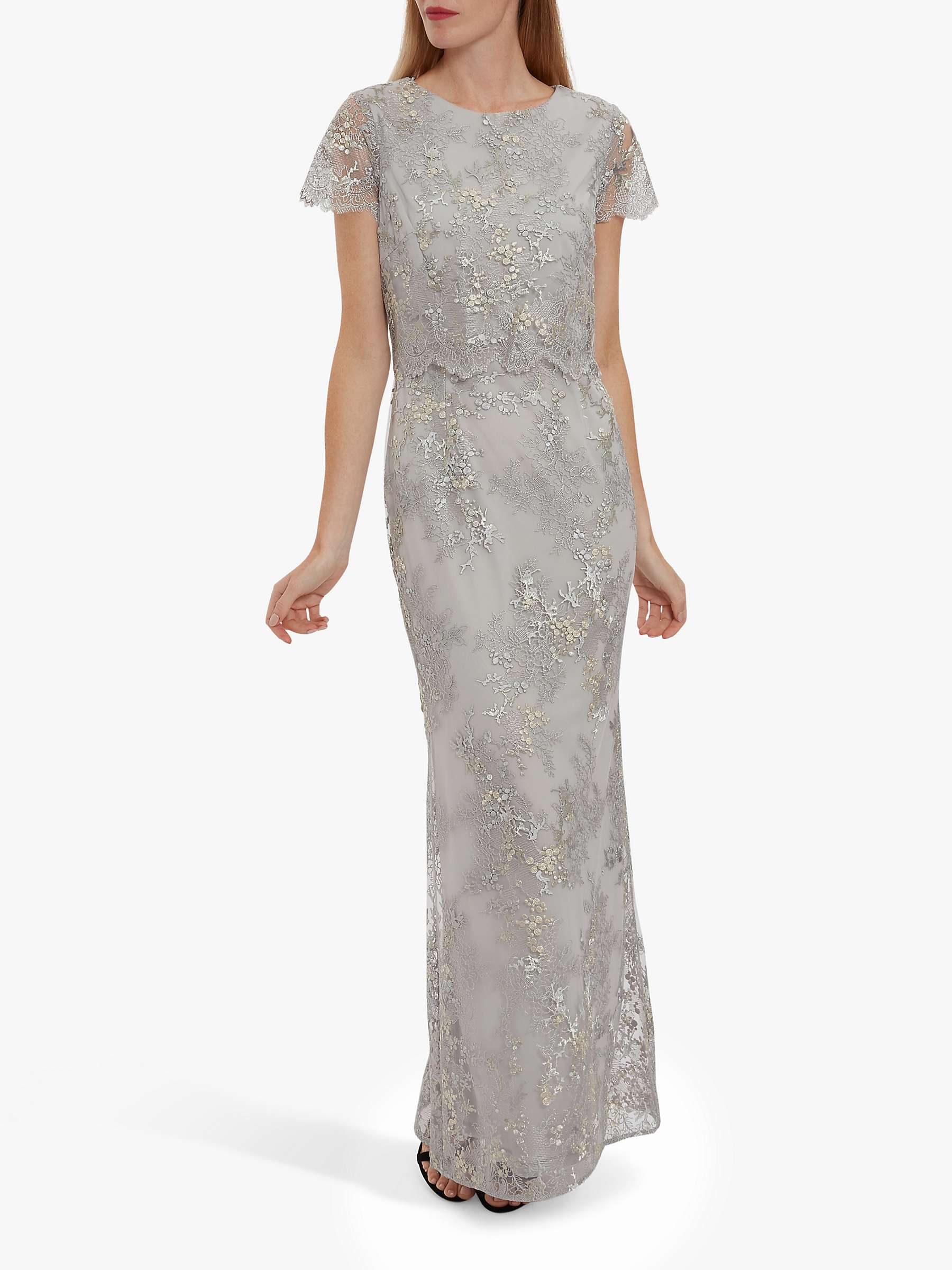 Buy Gina Bacconi Drew Embroidered Maxi Dress Online at johnlewis.com