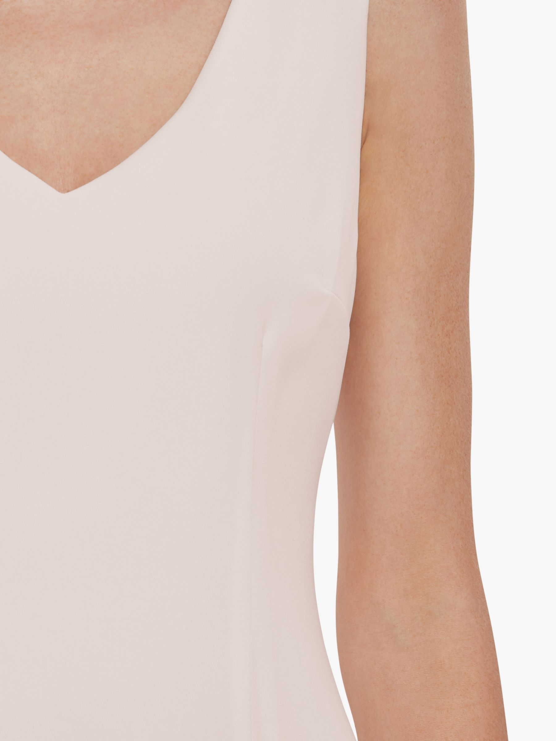 Buy Gina Bacconi Merna Sleeveless Moss Crepe Shift Dress Online at johnlewis.com