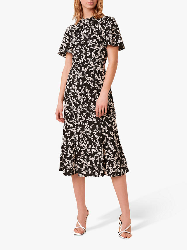 French Connection Bruna Floral Midi ...