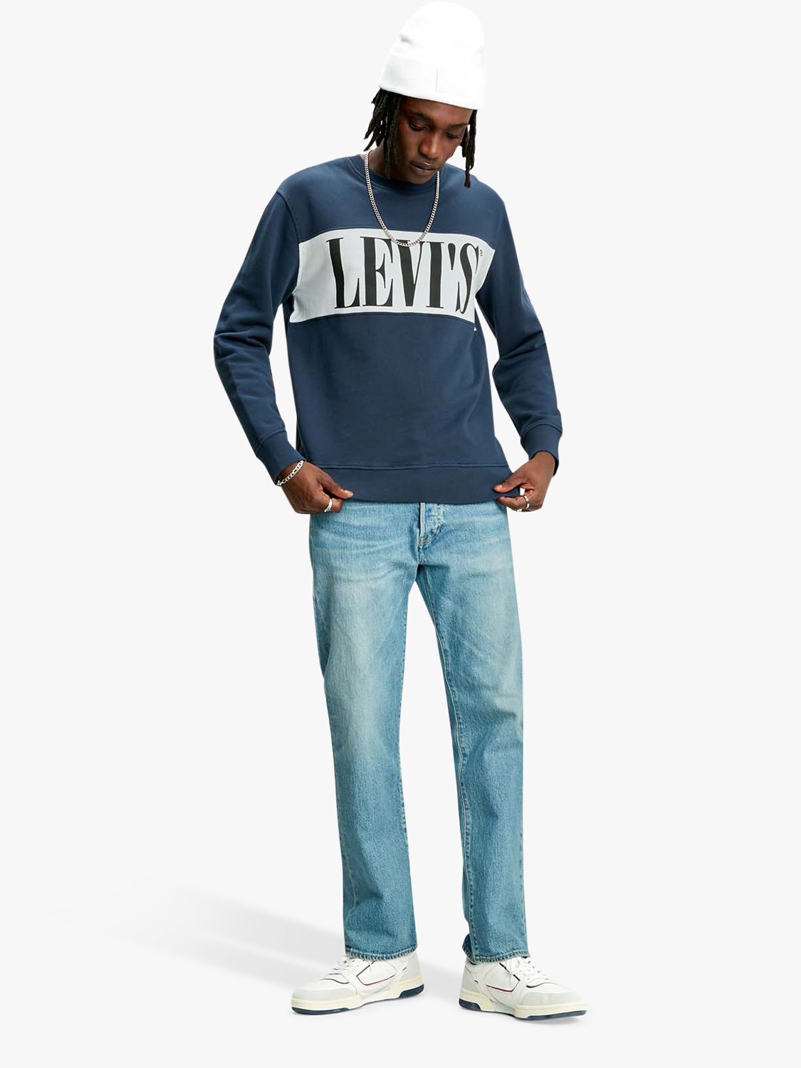 Levi's Colour Block Crew Neck Sweatshirt