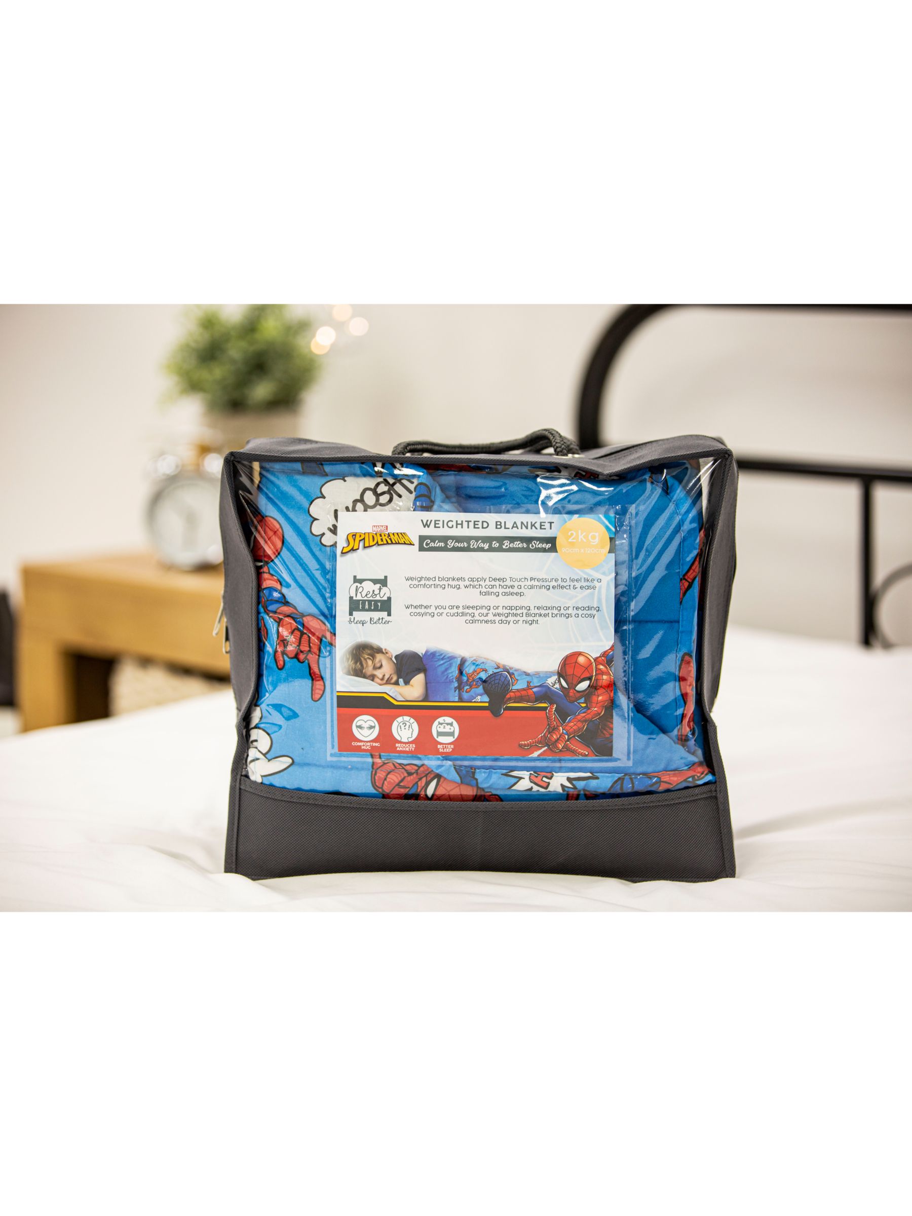 Marvel Spiderman Weighted Blanket at John Lewis & Partners