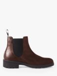 Dubarry Waterford Leather Chelsea Ankle Boots, Mahogany