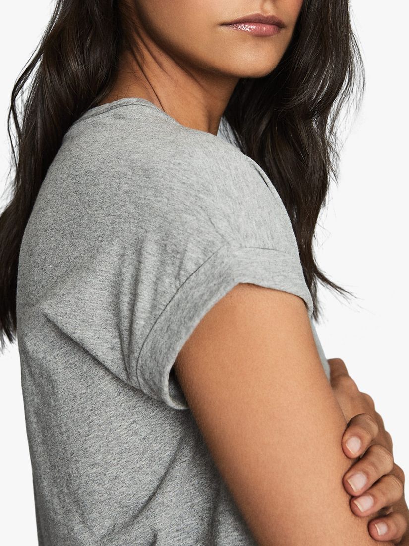 Buy Reiss Tereza Cotton Jersey T-Shirt Online at johnlewis.com