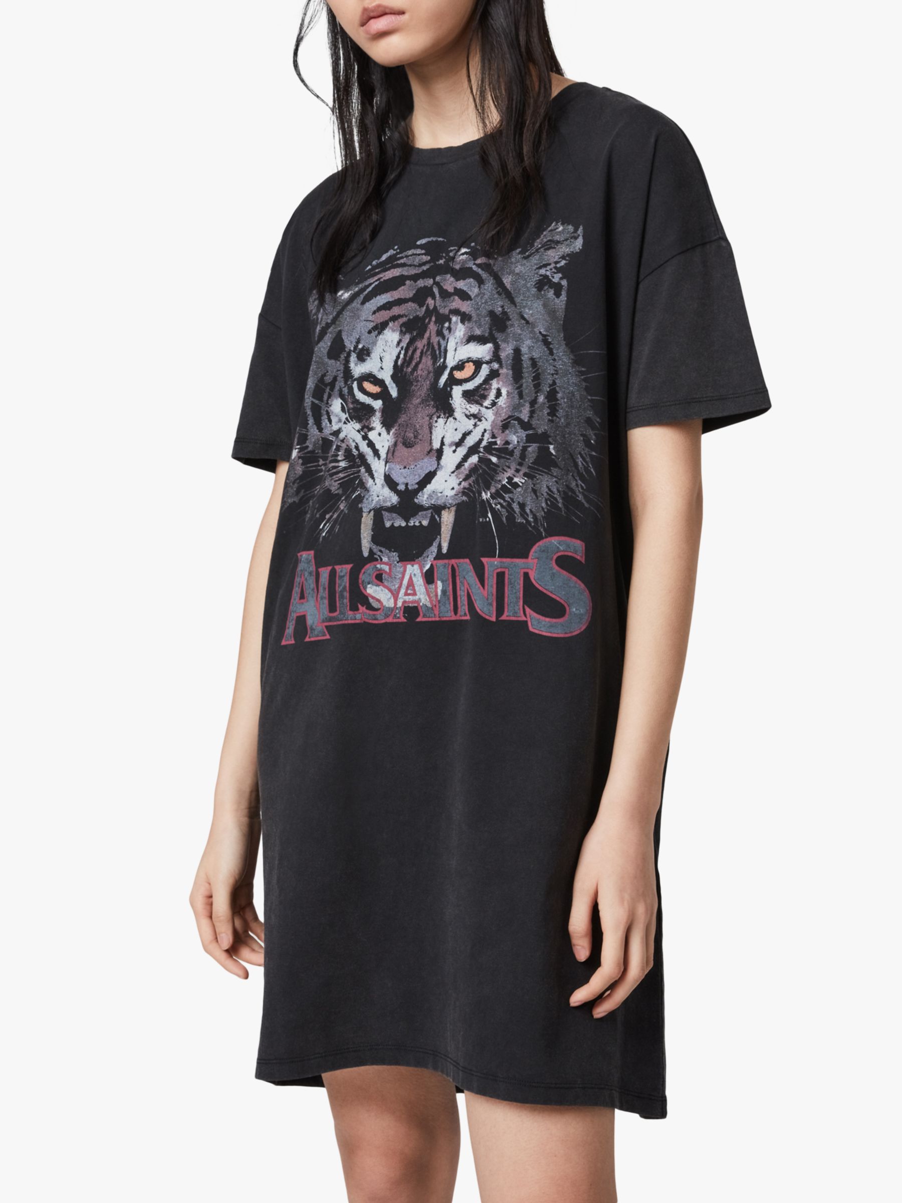 AllSaints Tiger T-Shirt Dress, Vintage 