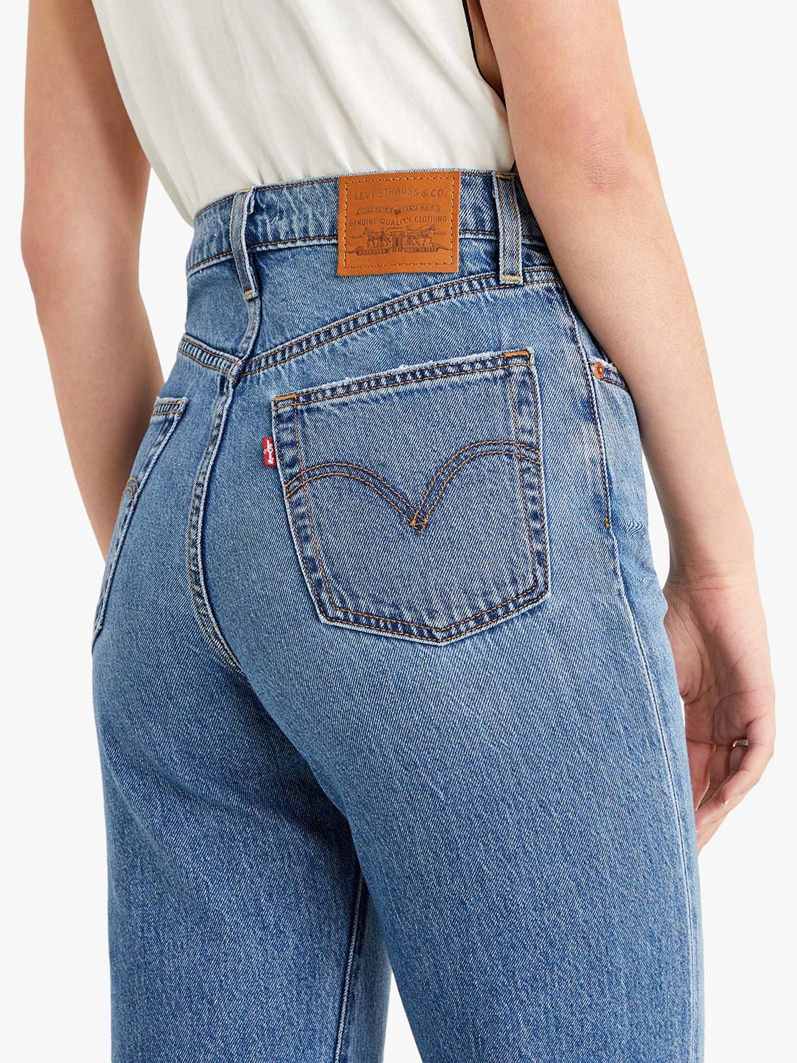 Levi's Ribcage Straight Ankle Jeans, At The Ready