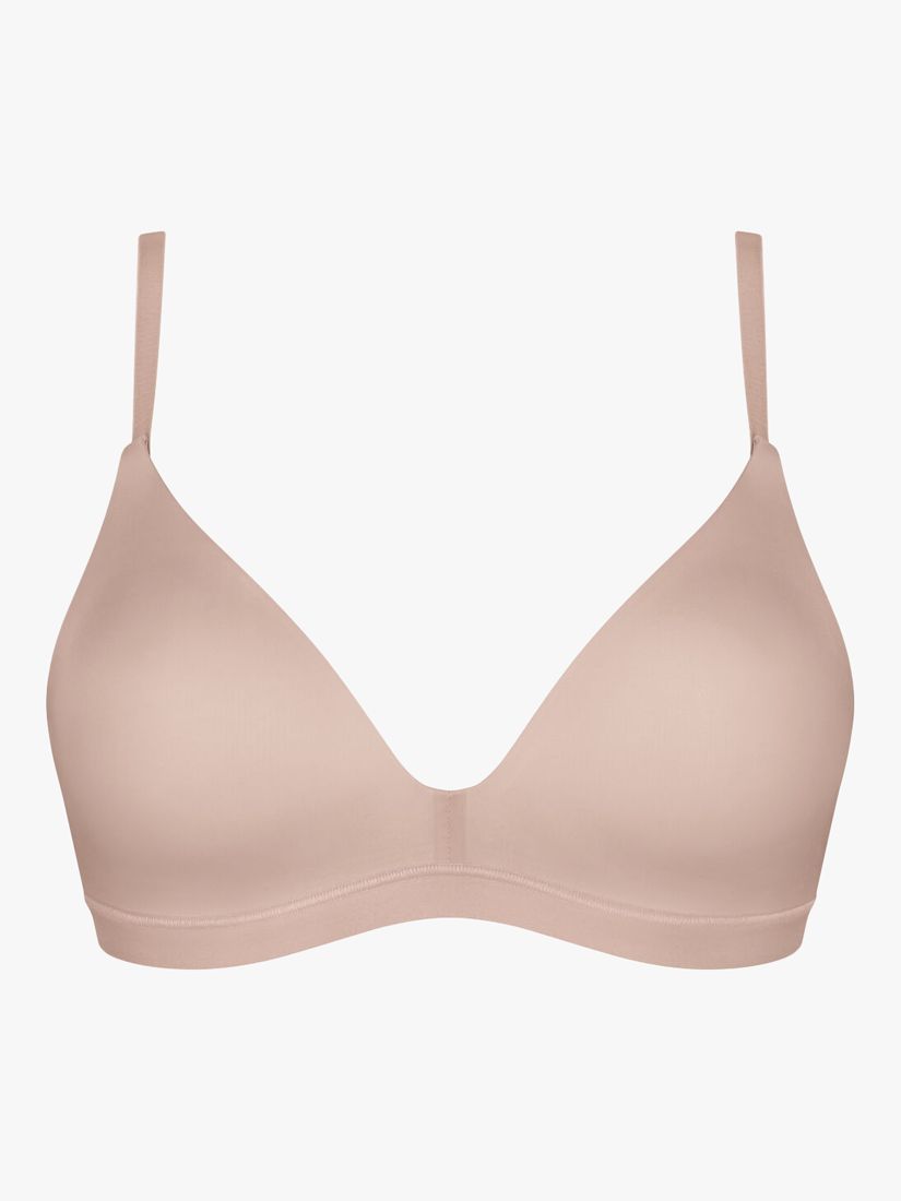 sloggi Wow 2.0 Comfort Padded Bra, Natural at John Lewis & Partners