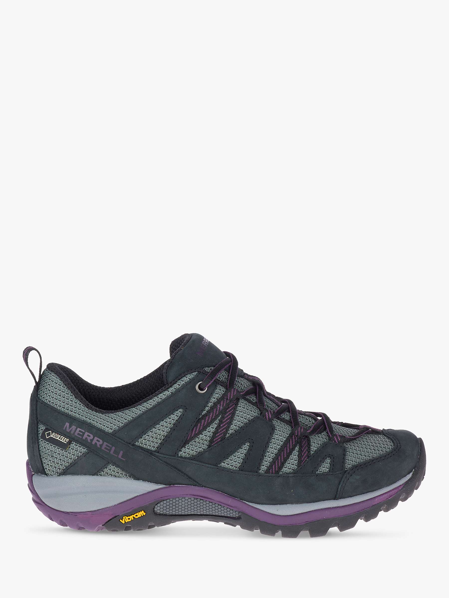 satire Decision Dripping Merrell Siren Sport Women's Waterproof Gore-Tex Walking Shoes,  Black/Blackberry at John Lewis & Partners