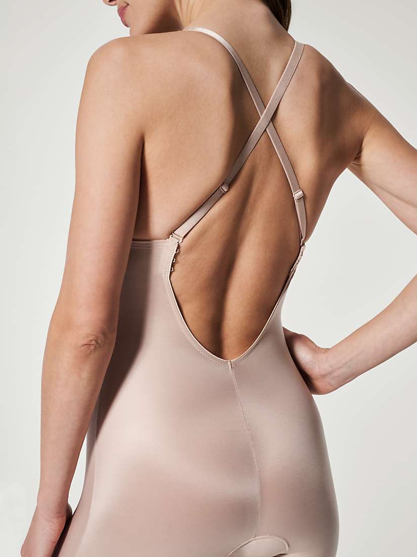 Buy Spanx Medium Control Suit Your Fancy Plunge Low-Back Mid-Thigh Bodysuit Online at johnlewis.com