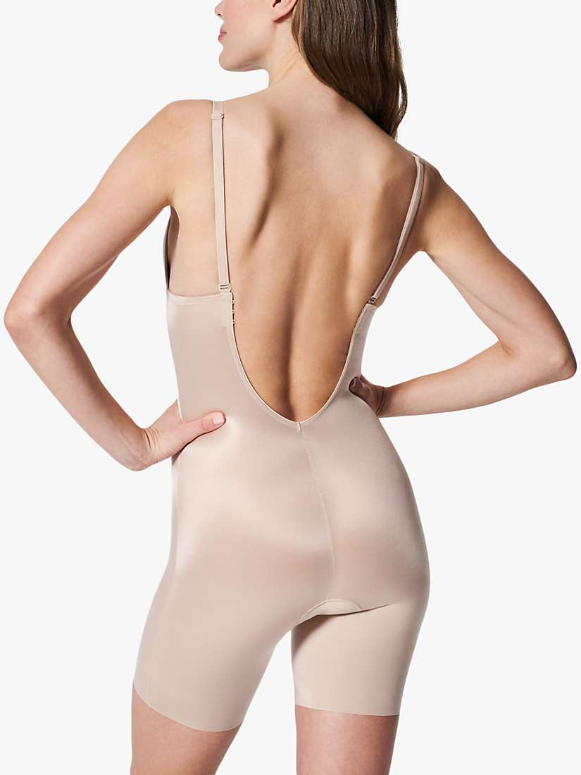 Buy Spanx Medium Control Suit Your Fancy Plunge Low-Back Mid-Thigh Bodysuit Online at johnlewis.com