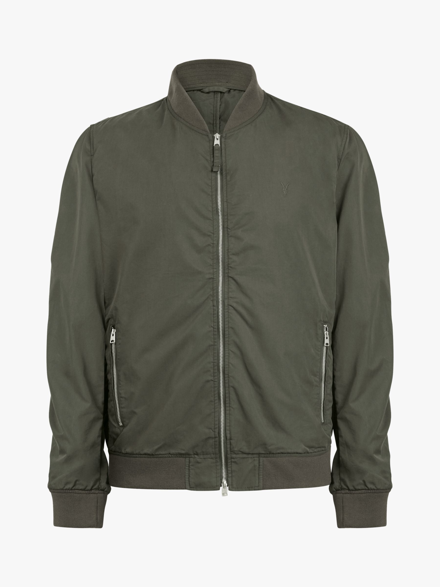 AllSaints Bassett Bomber Jacket, Khaki Green