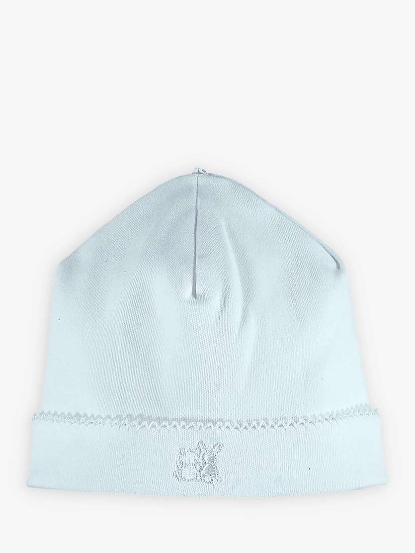 Buy Emile et Rose Baby Malcolm Sleepsuit, Hat and Bear Set, Light Blue Online at johnlewis.com