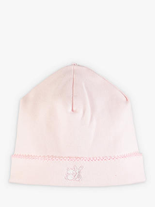 Emile et Rose Baby Shantel Sleepsuit, Hat and Bear, Light Pink