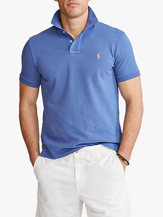 Polo Ralph Lauren Custom Slim Fit Mesh Polo Shirt