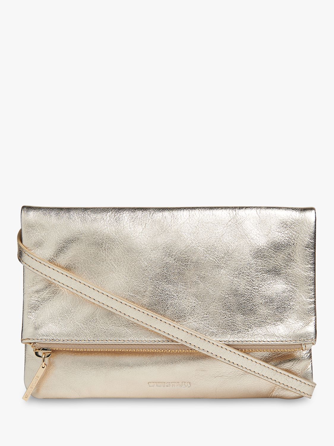 tan coloured clutch bag