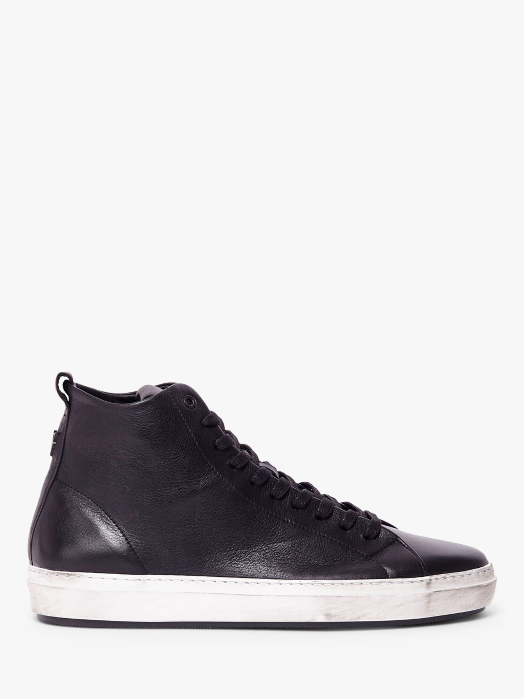 AllSaints Hawley High Top Leather Trainers review