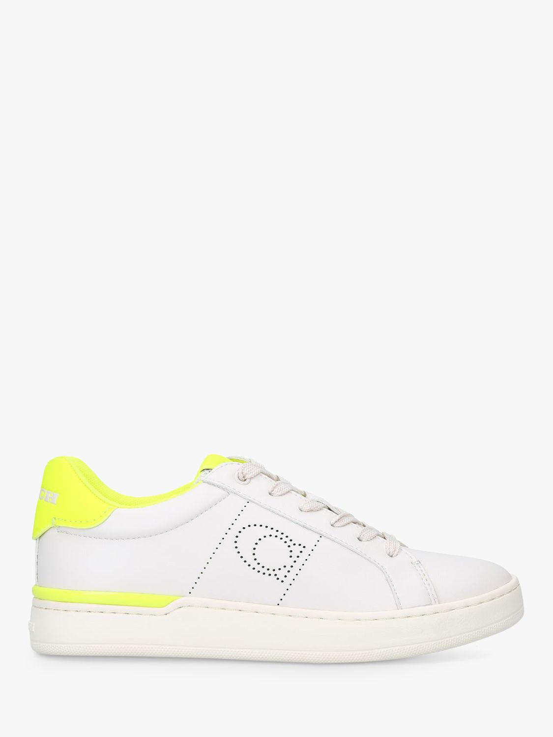 white ankle trainers