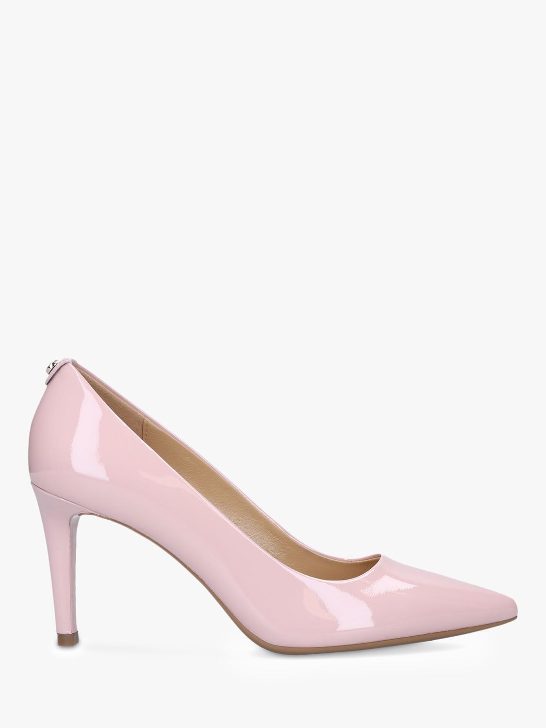 Michael Michael Kors Dorothy Patent Flex Pointed Court Shoes Pink