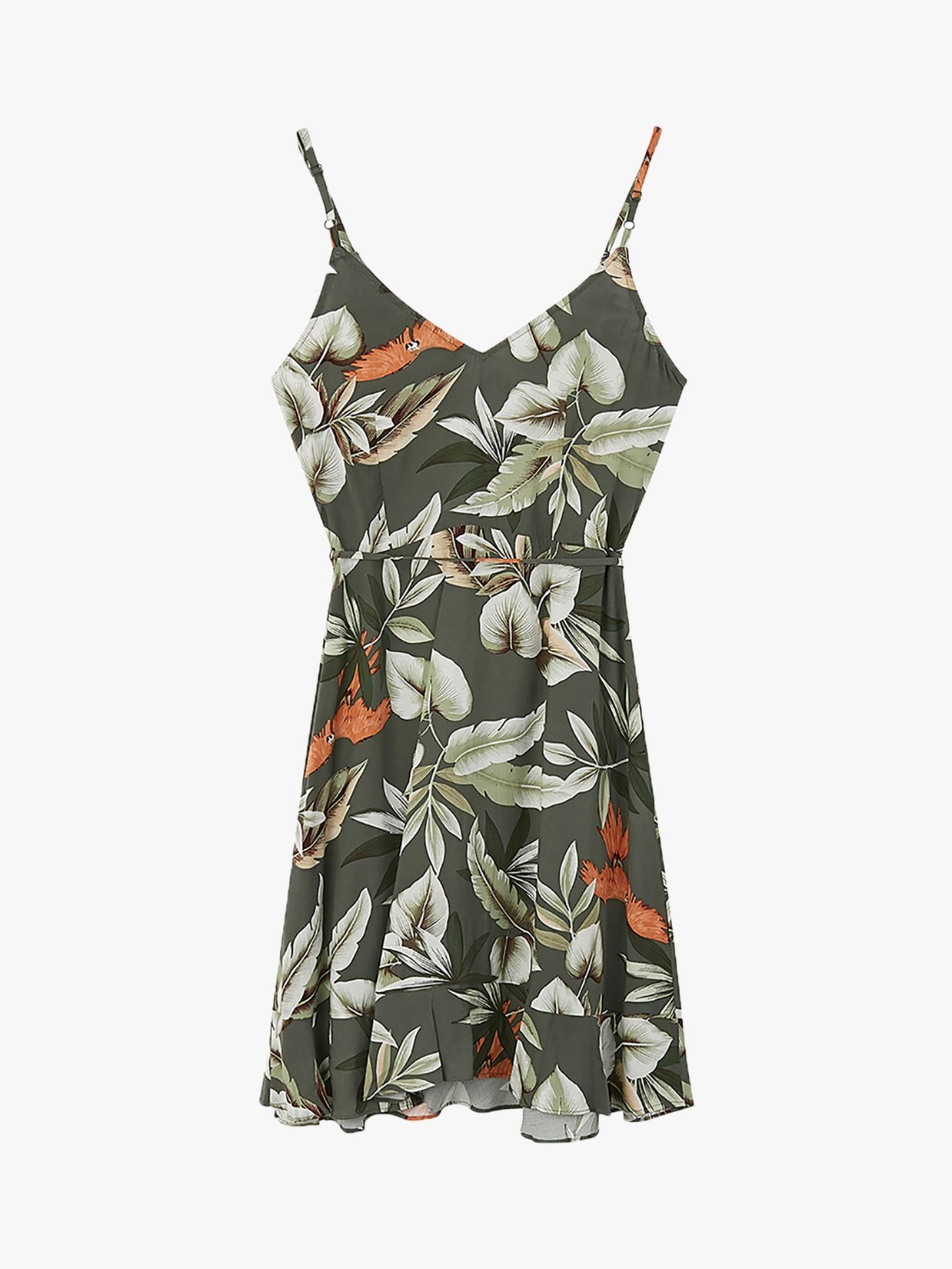 oasis leaf dress